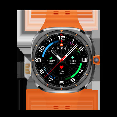 U8 Ultra AMOLED Android 9.0 Smart Watch Uomini 4G 5G SIM Card WiFi GPS Bussola 32GB Smartwatch Fotocamera rotante Sport Watch 7 Ultra