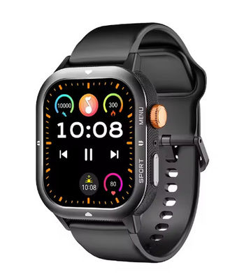 C30 1ATM Smartwatch impermeabile Uomini Donne, BT Chiama Fitness Sonno Tasso cardiaco Sport Watch