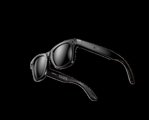 Occhiali intelligenti alla moda con fotocamera e videocamera AI, ascolto di musica per uomo e donna