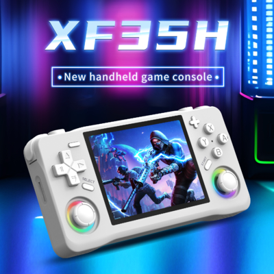 XF35H 3.5 pollici WIFI Retro Console di gioco 3D per bambini Mini Arcade Classic con RAM EMMC e CPU Rk3326